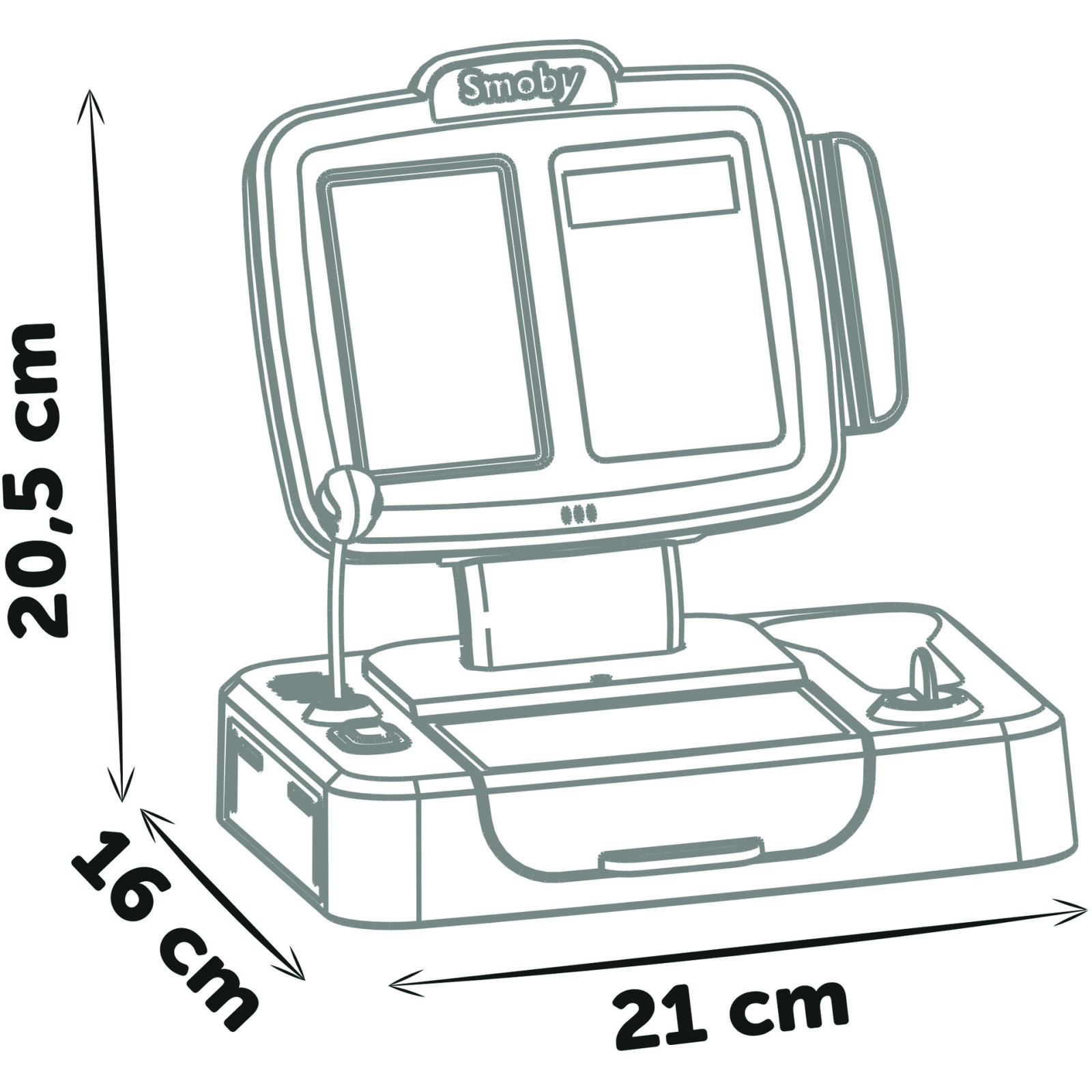 Игровой набор Smoby Электронная касса со сканером (350113) изображение 6