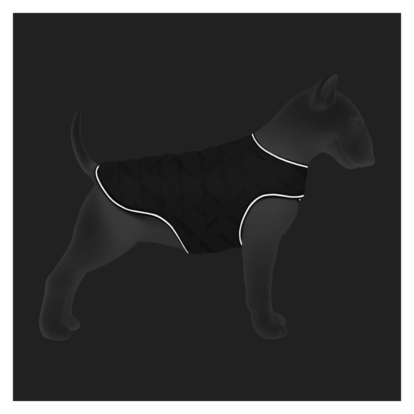 Курточка для тварин WAUDOG Clothes "Сміливість" L (505-0231) зображення 4