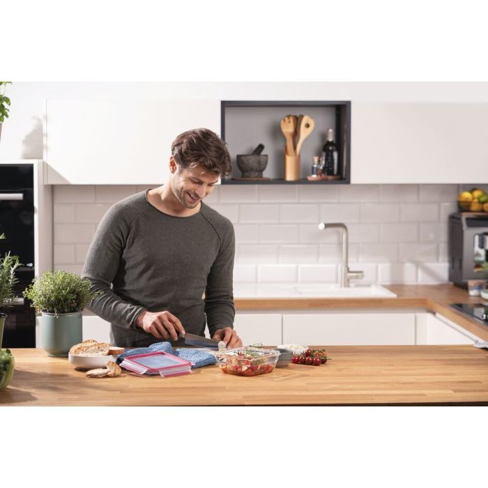 Пищевой контейнер Tefal Masterseal Glass Red 2 л (N1041110) изображение 3
