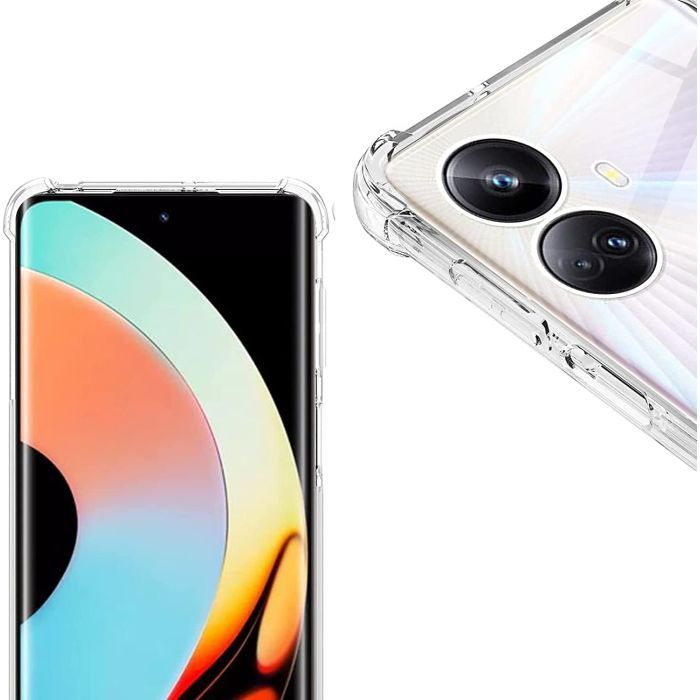 Чохол до мобільного телефона BeCover Anti-Shock Realme 10 Pro Plus 5G Clear (709333) зображення 3