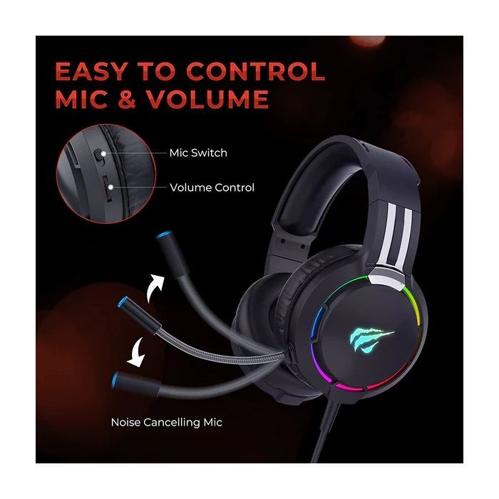Навушники Havit HV-H2010d 3.5мм (HV-H2010d) зображення 3