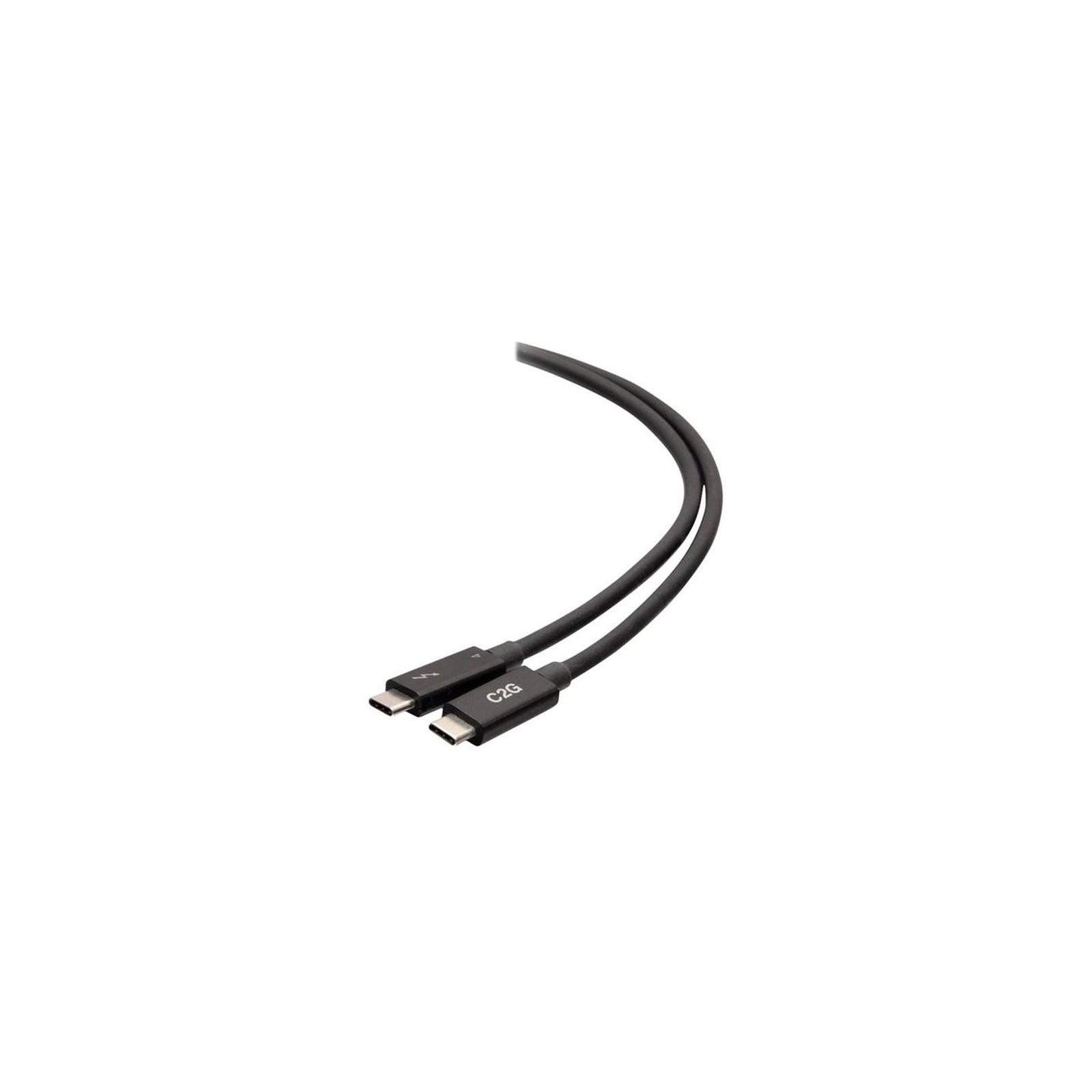 Дата кабель USB-C to USB-C 0.5m Thunderbolt 4 40Gbps C2G (C2G28885)