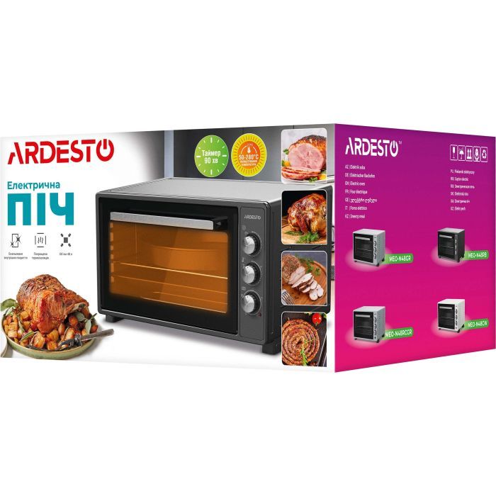 Электропечь Ardesto MEO-N48RB изображение 10