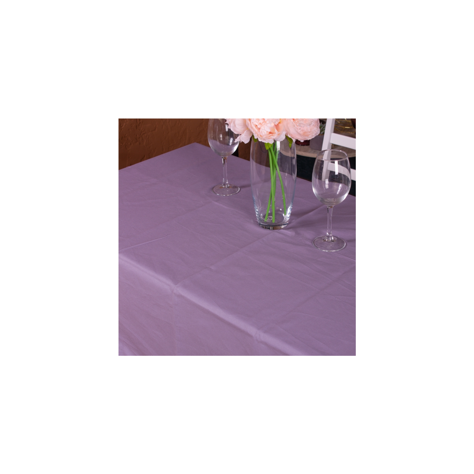 Скатертина MirSon Рогожа №214 Lavender 130x180 см (2200006738350) зображення 3