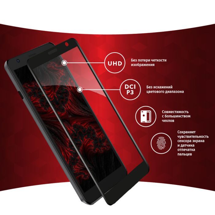 Стекло защитное Intaleo Full Glue ZTE Blade L9 (1283126517747) изображение 3