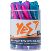 Ручка шариковая Yes Ergo 1 мм синяя (411994) изображение 4