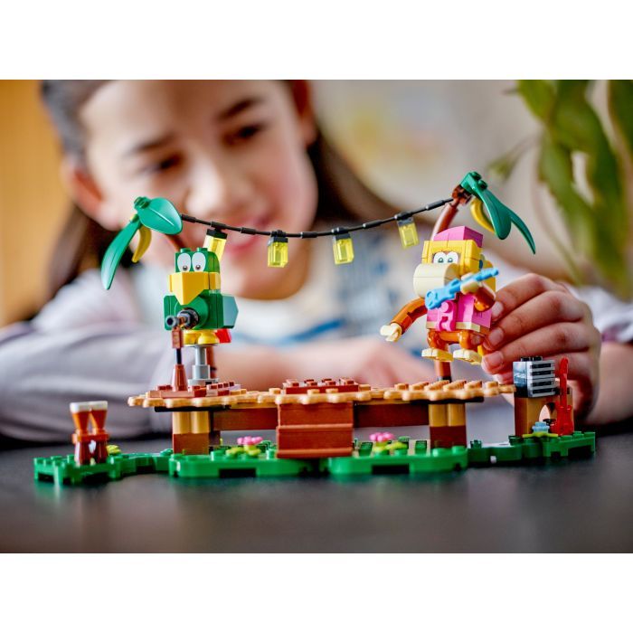 Конструктор LEGO Super Mario Импровизация в джунглях Дикси Конг. Дополнительный набор (71421) изображение 11