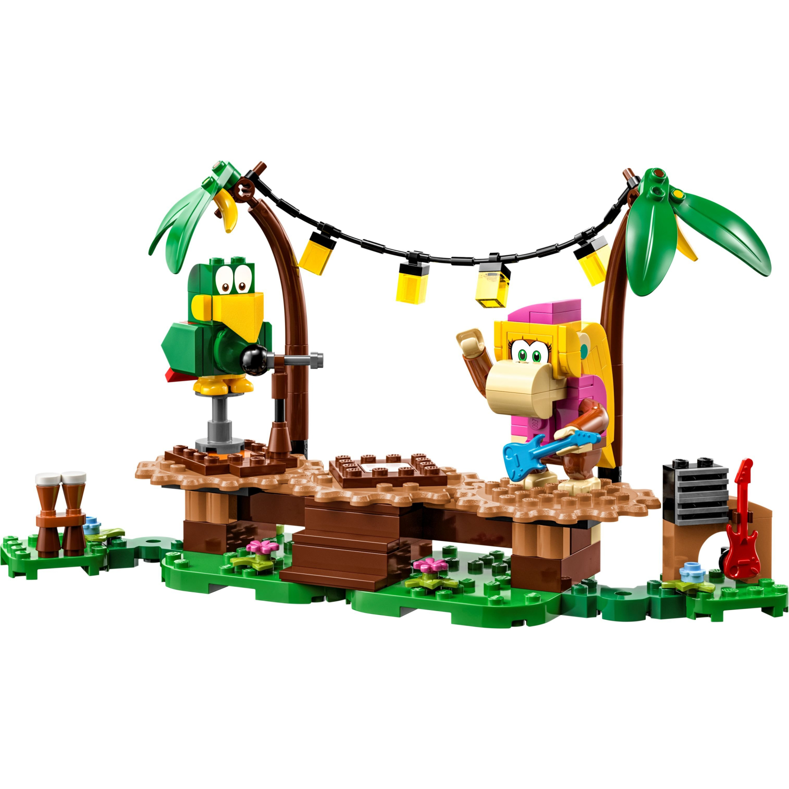 Конструктор LEGO Super Mario Импровизация в джунглях Дикси Конг. Дополнительный набор (71421) изображение 2