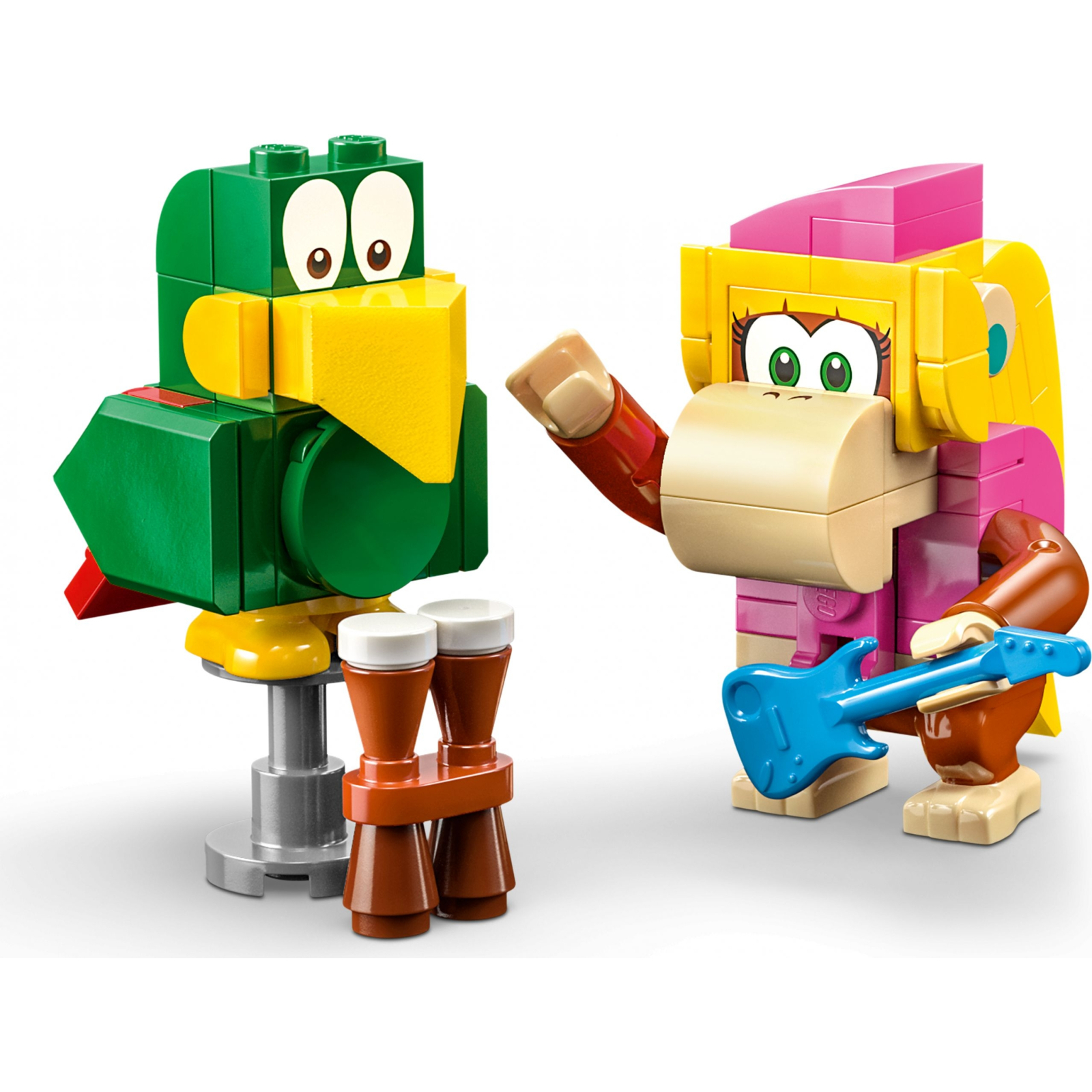 Конструктор LEGO Super Mario Импровизация в джунглях Дикси Конг. Дополнительный набор (71421) изображение 6