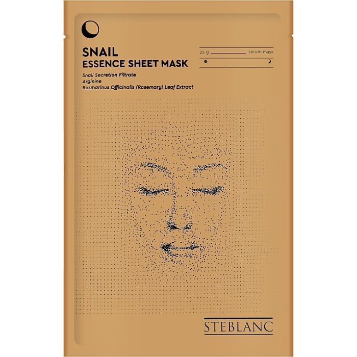 Маска для лица Steblanc Snail Essence Sheet Mask 25 г (8809663753375)