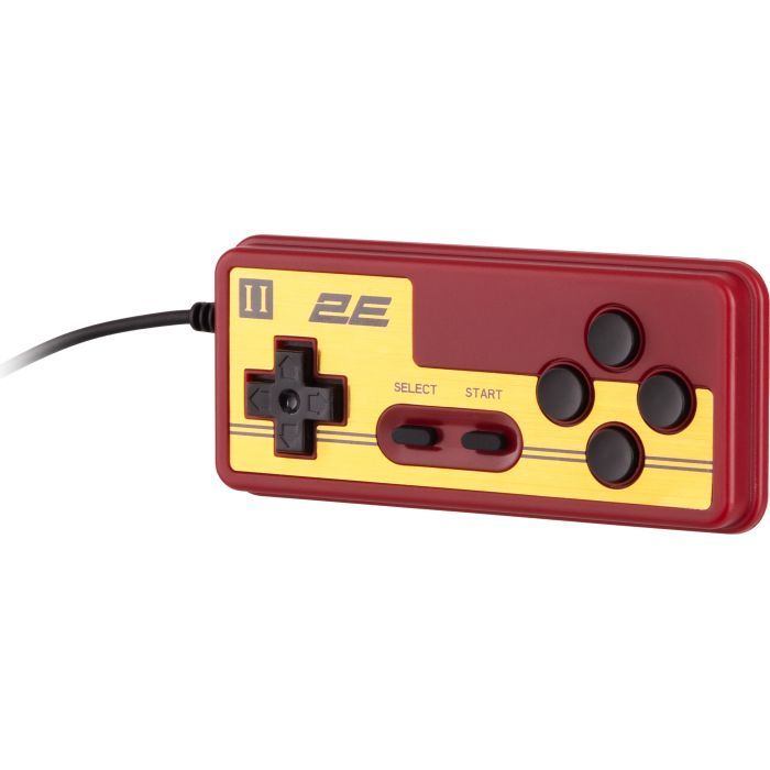 Игровая консоль 2E 8bit AV (2 дротових геймпада, 298 ігор) (2E8BAVWD288) изображение 11