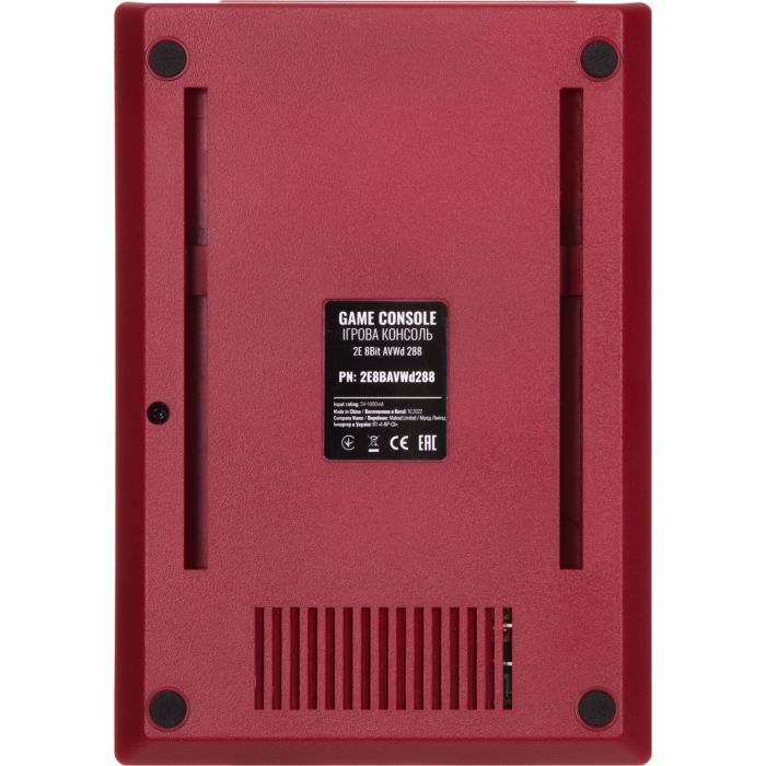 Игровая консоль 2E 8bit AV (2 дротових геймпада, 298 ігор) (2E8BAVWD288) изображение 3