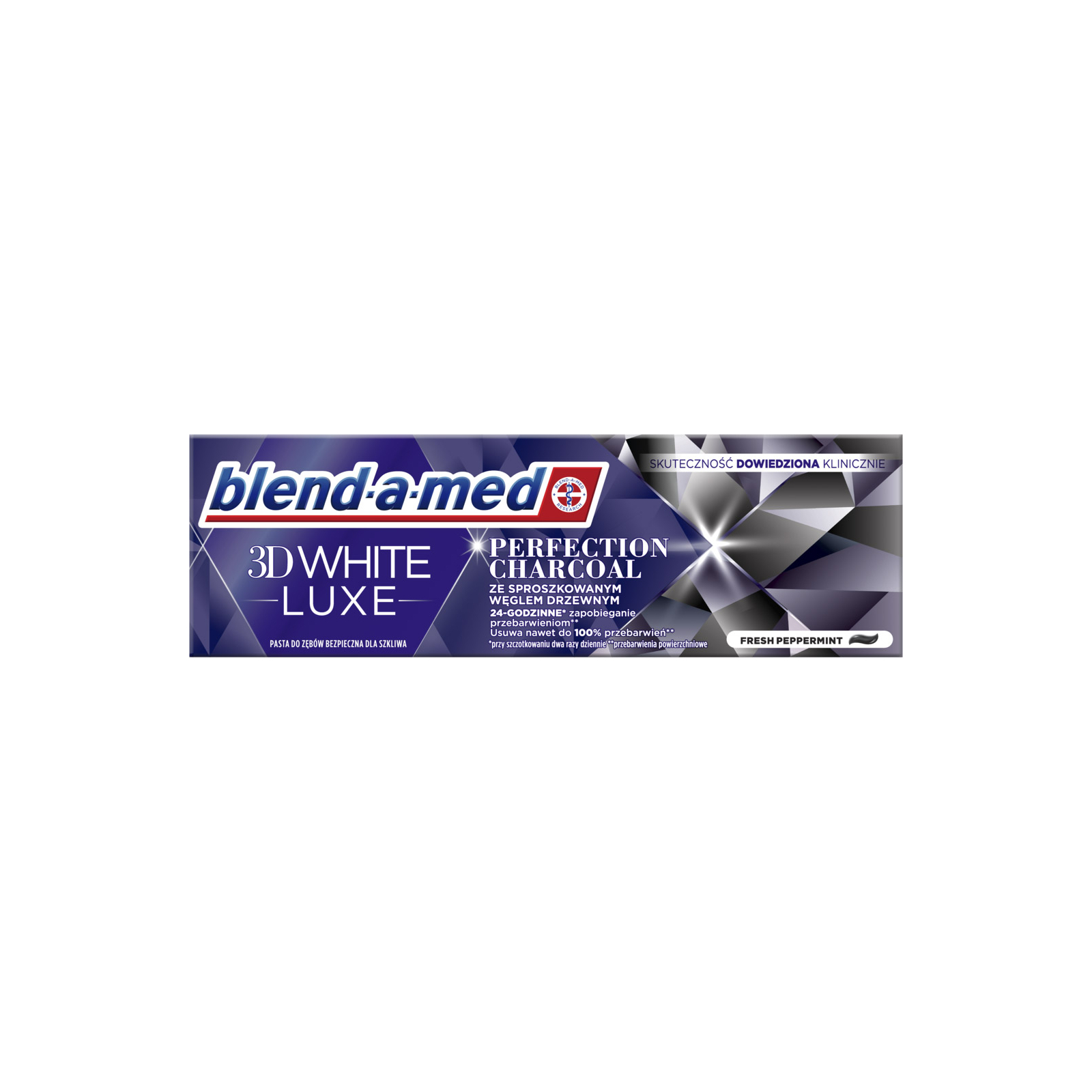 Зубная паста Blend-a-med 3D White Luxe Совершенство угля 75 мл (8006540881804) изображение 2