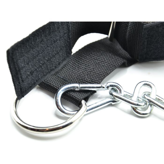 Манжета для тяги Power System PS-4039 Head Harness для шиї Black/Grey (PS-4039_Black-Grey) изображение 3
