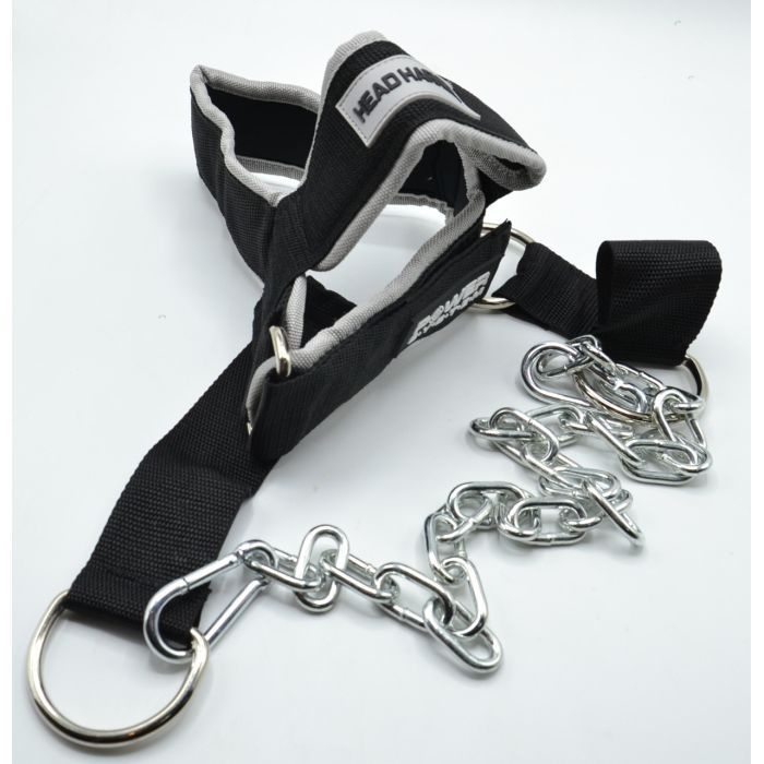 Манжета для тяги Power System PS-4039 Head Harness для шиї Black/Grey (PS-4039_Black-Grey) изображение 4