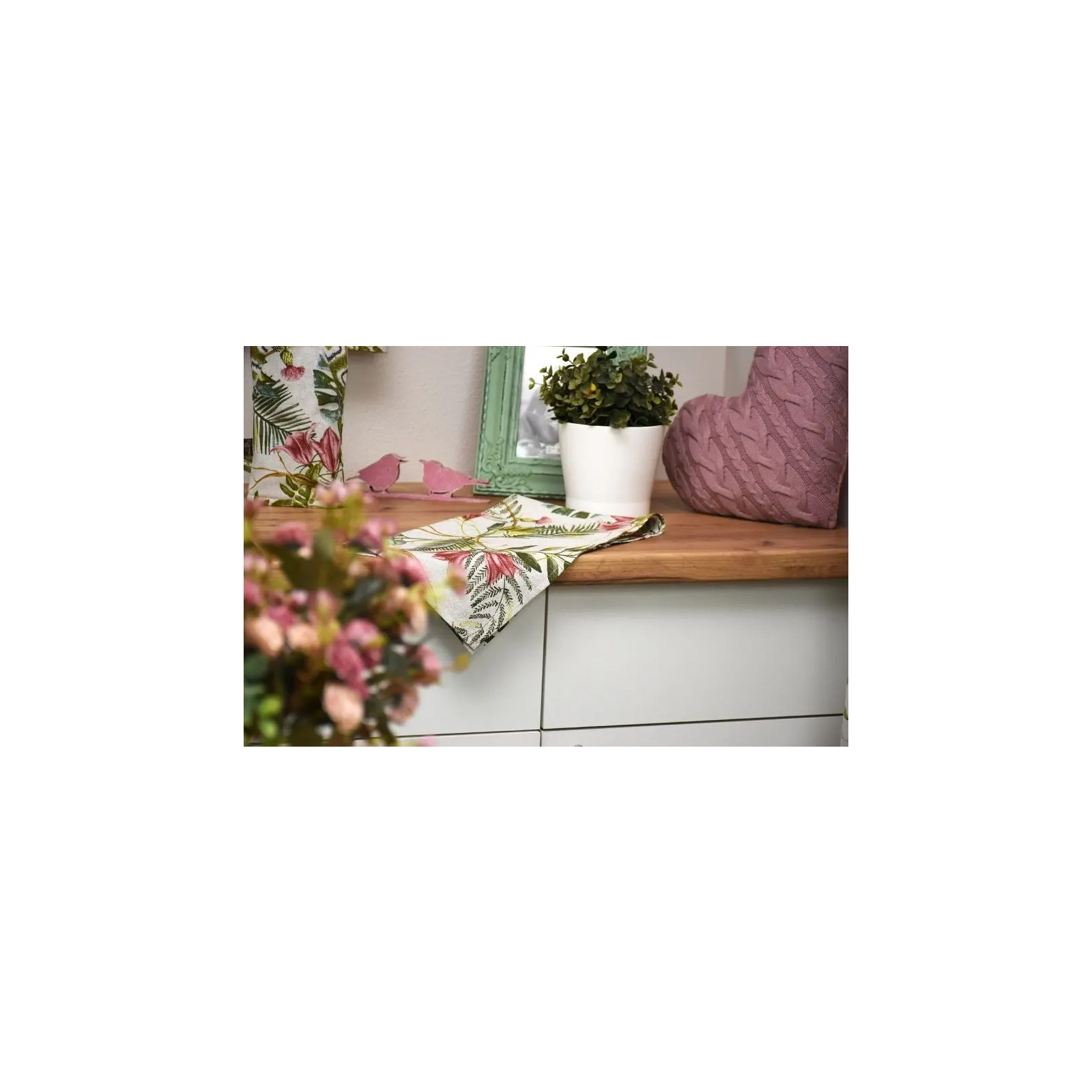 Серветка на стіл Прованс Villa квіти 35х45 см (4823093445314) зображення 3
