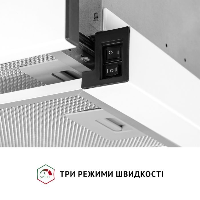 Витяжка кухонна Perfelli TL 6622 I 1000 LED зображення 6