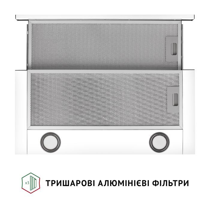Витяжка кухонна Perfelli TL 6622 I 1000 LED зображення 7