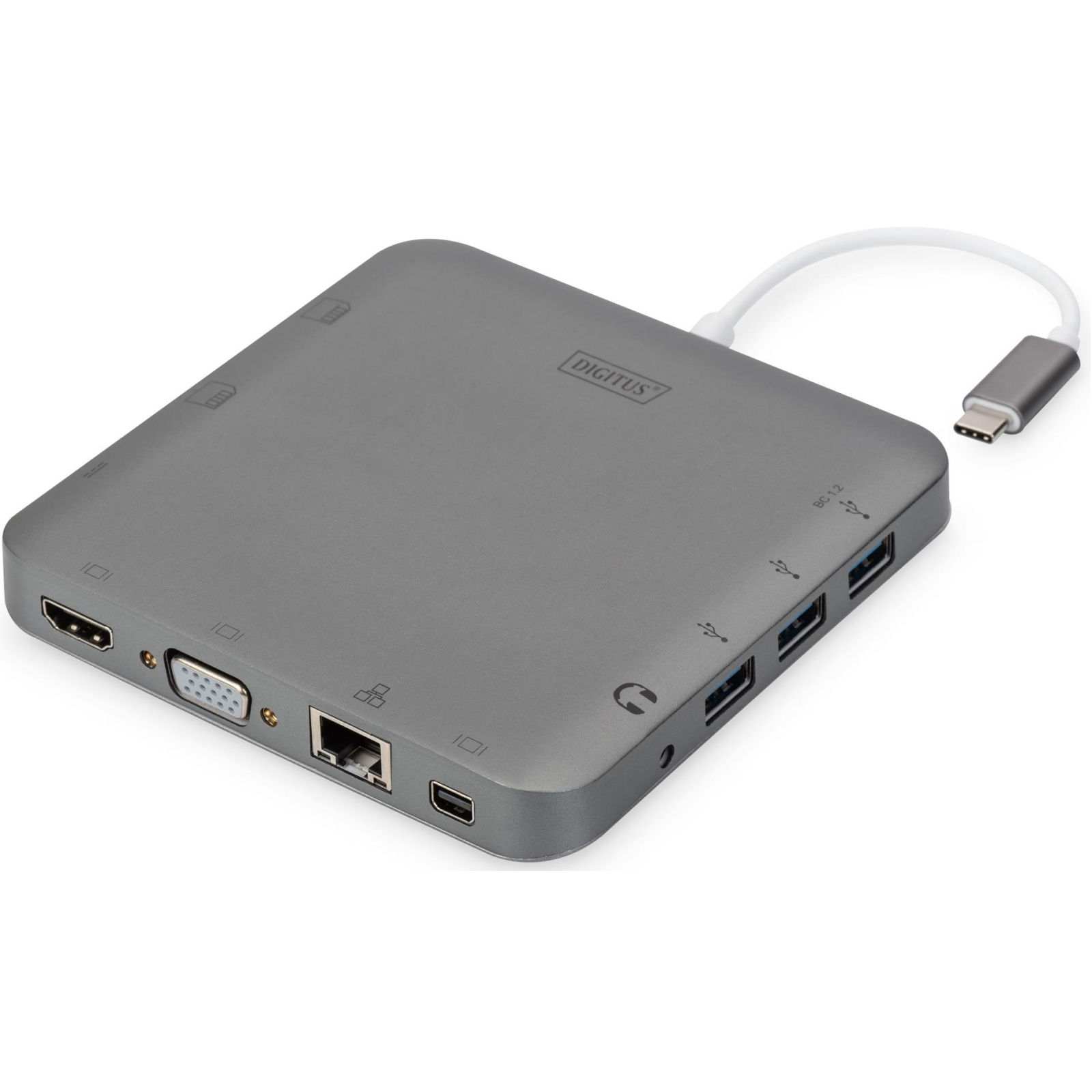 Порт-реплікатор Digitus USB-C, 11 Port (DA-70876)