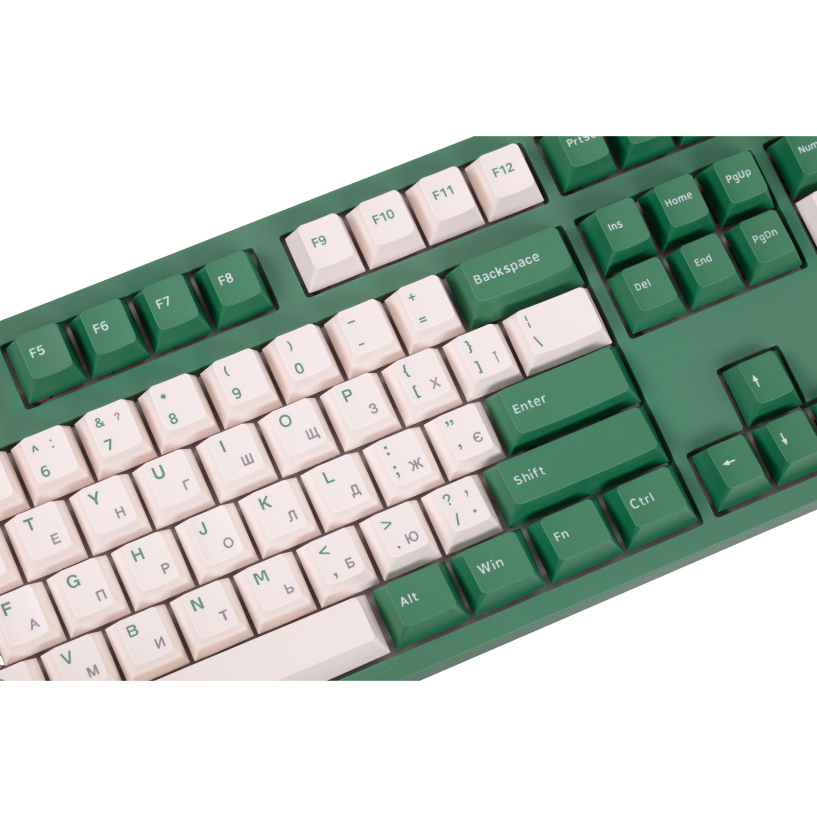 Клавіатура Akko 3108 DS Matcha Red Bean 108Key CS Pink V2 USB UA No LED Green (6925758605625) зображення 6