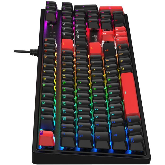 Клавиатура A4Tech Bloody S510R RGB BLMS Switch Red USB Black (Bloody S510R Fire Black) изображение 4