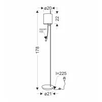Торшер Candellux 51-25265 BENDI (51-25265) зображення 3