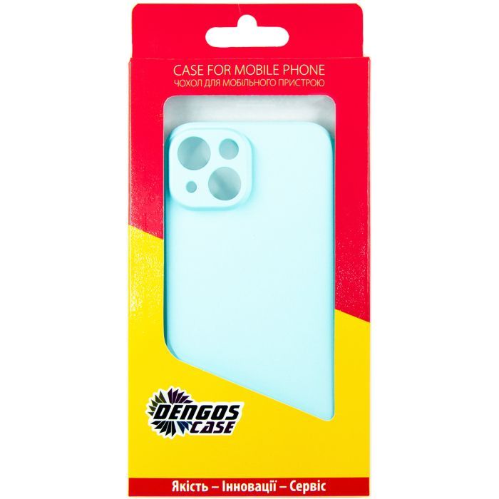 Чехол для мобильного телефона Dengos Soft iPhone 15 (ice blue) (DG-TPU-SOFT-36) изображение 5