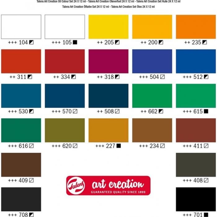 Масляные краски Royal Talens ArtCreation 24 цвета 12 мл (8712079312855) изображение 6