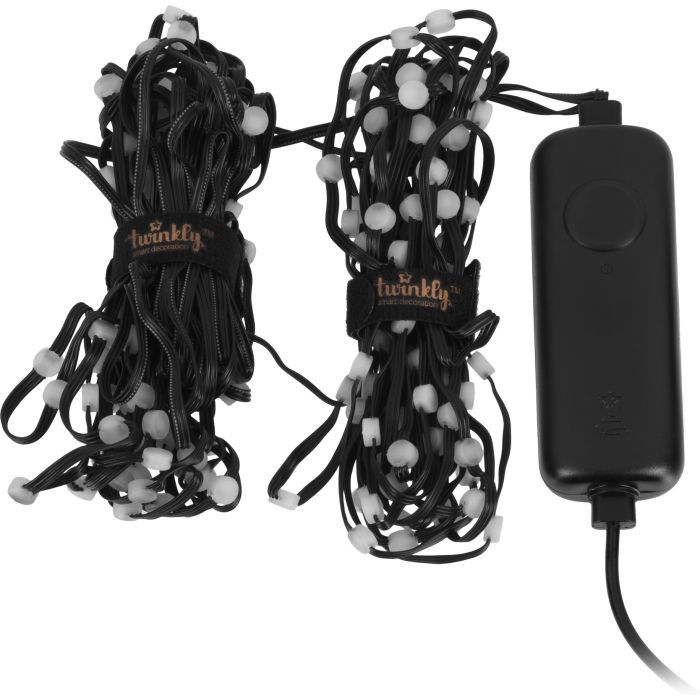 Гірлянда Twinkly Smart LED Dots Lights RGB 200 Gen II, IP44, 10м, прозорий (TWD200STP-BEU) зображення 2