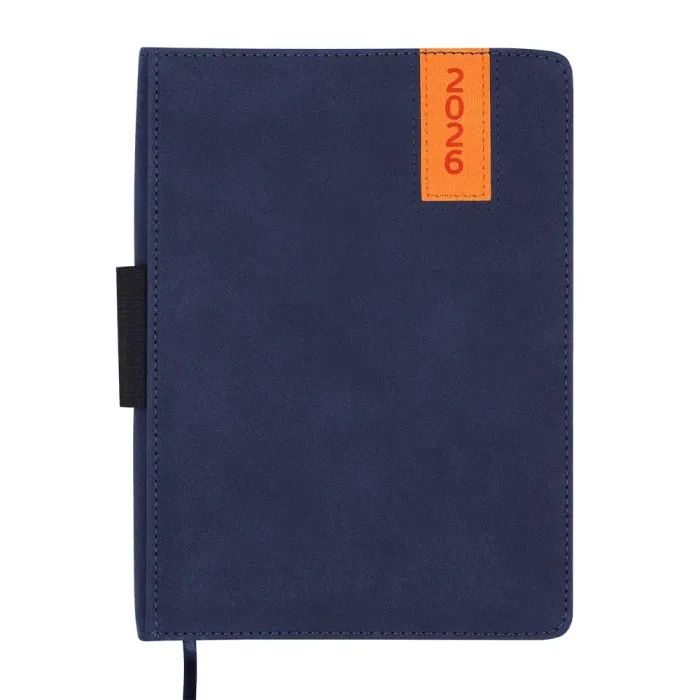 Еженедельник Buromax датированный 2026 ENIGMA, А5 синий (BM.2115-02)