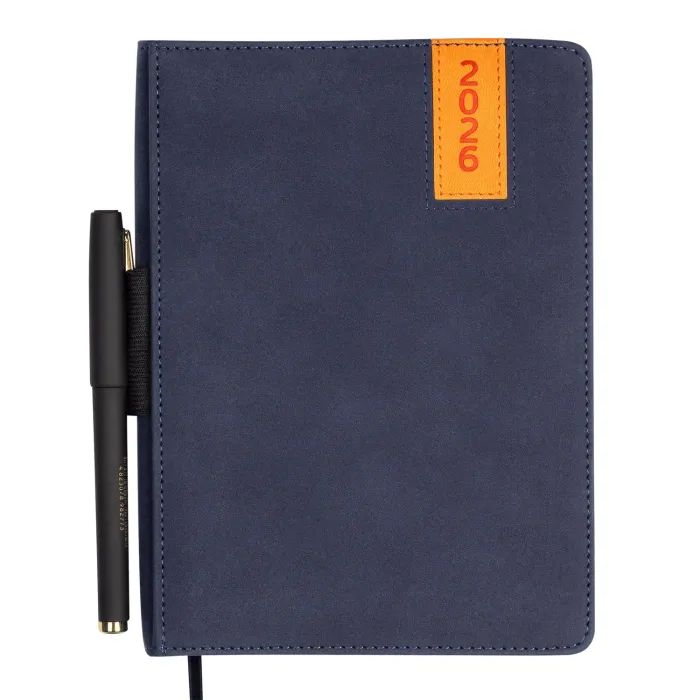 Еженедельник Buromax датированный 2026 ENIGMA, А5 синий (BM.2115-02) изображение 3