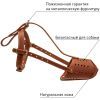 Намордник для собак Collar (доберман) коричневий (06216) зображення 3