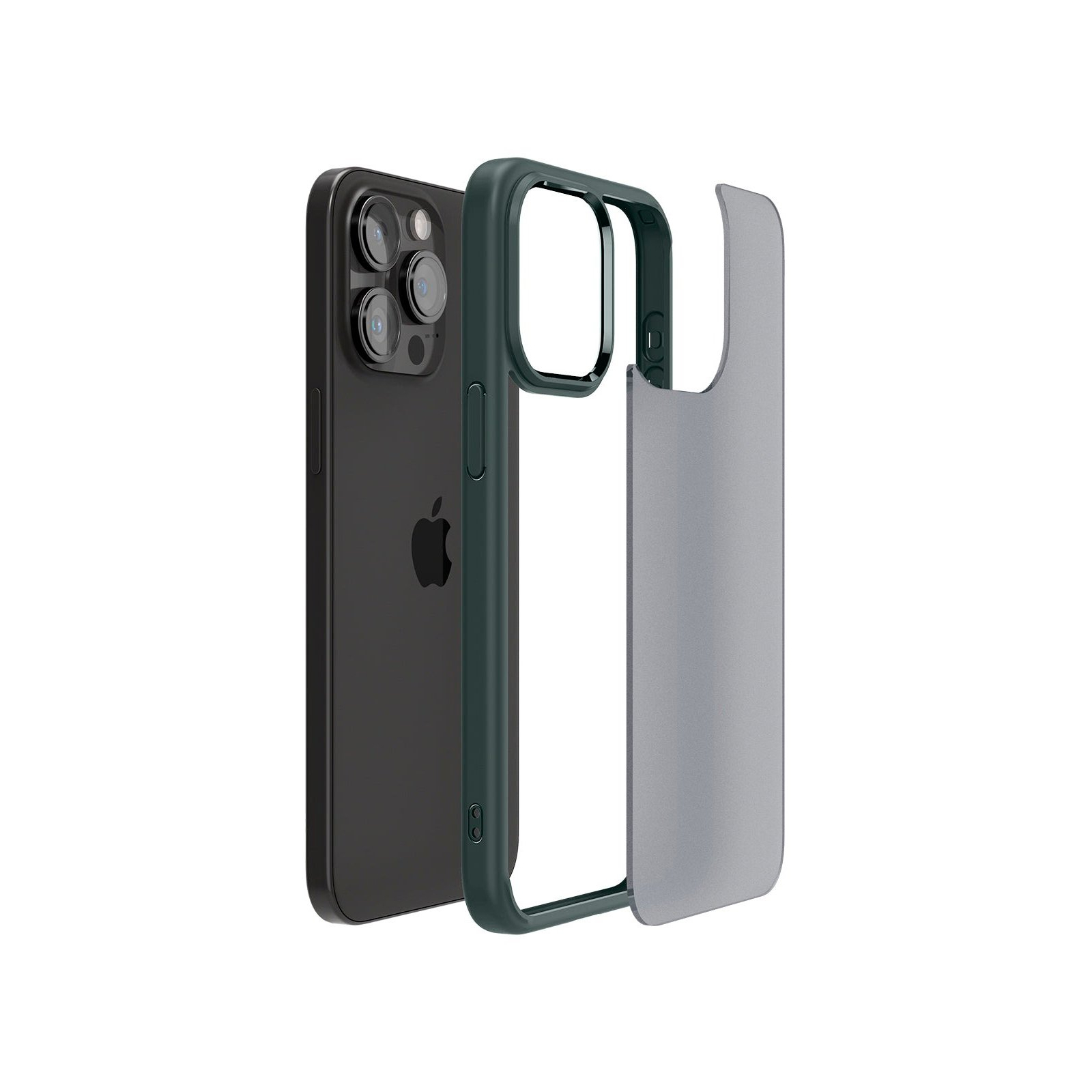 Чохол до мобільного телефона Spigen Apple iPhone 15 Pro Ultra Hybrid Frost Green (ACS06710) зображення 9