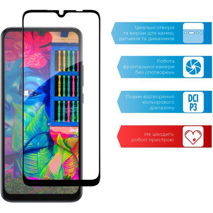 Стекло защитное ACCLAB Full Glue Xiaomi Redmi 10A (1283126537783) изображение 5