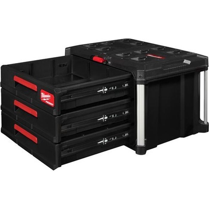 Ящик для інструментів Milwaukee PACKOUT з 3-ма висувними відсіками (4932472130) зображення 4
