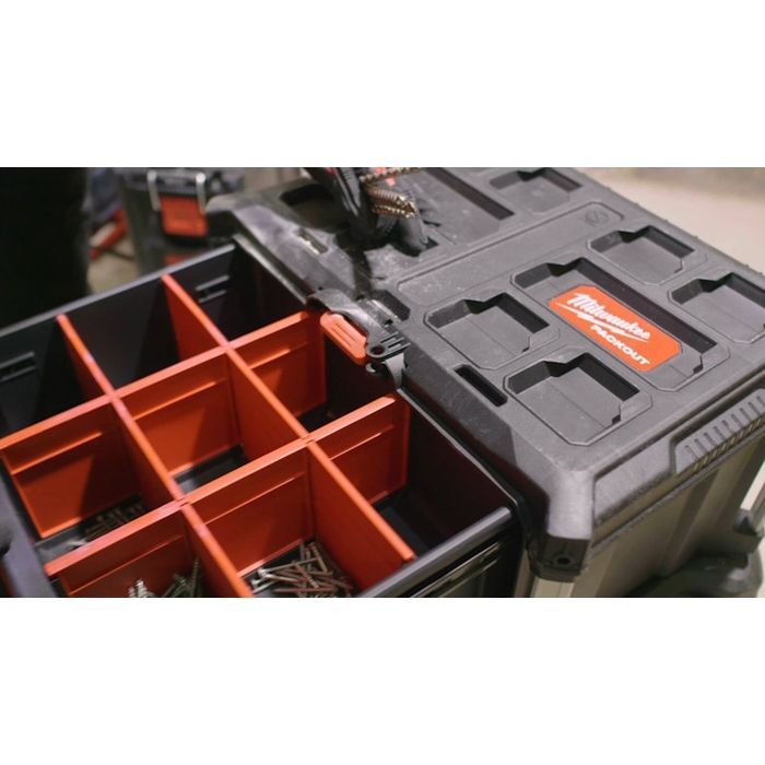 Ящик для інструментів Milwaukee PACKOUT з 3-ма висувними відсіками (4932472130) зображення 7