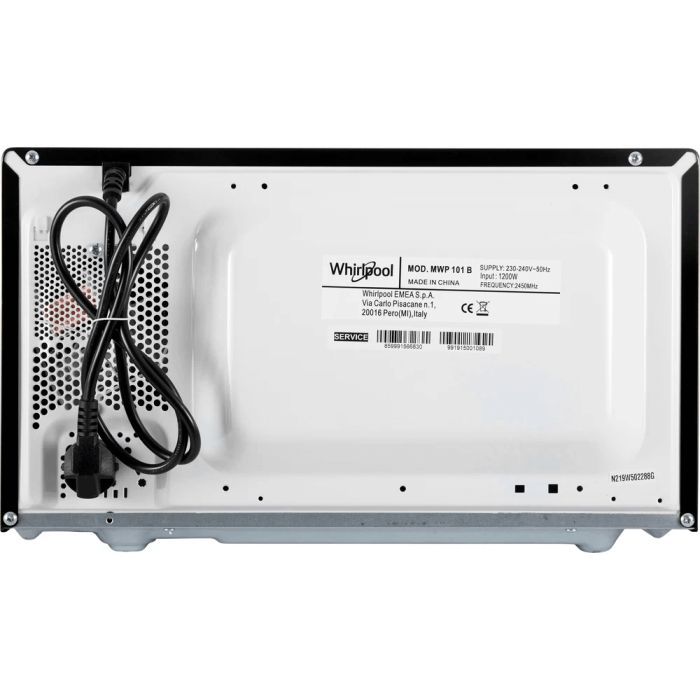 Мікрохвильова піч Whirlpool MWP101B зображення 10
