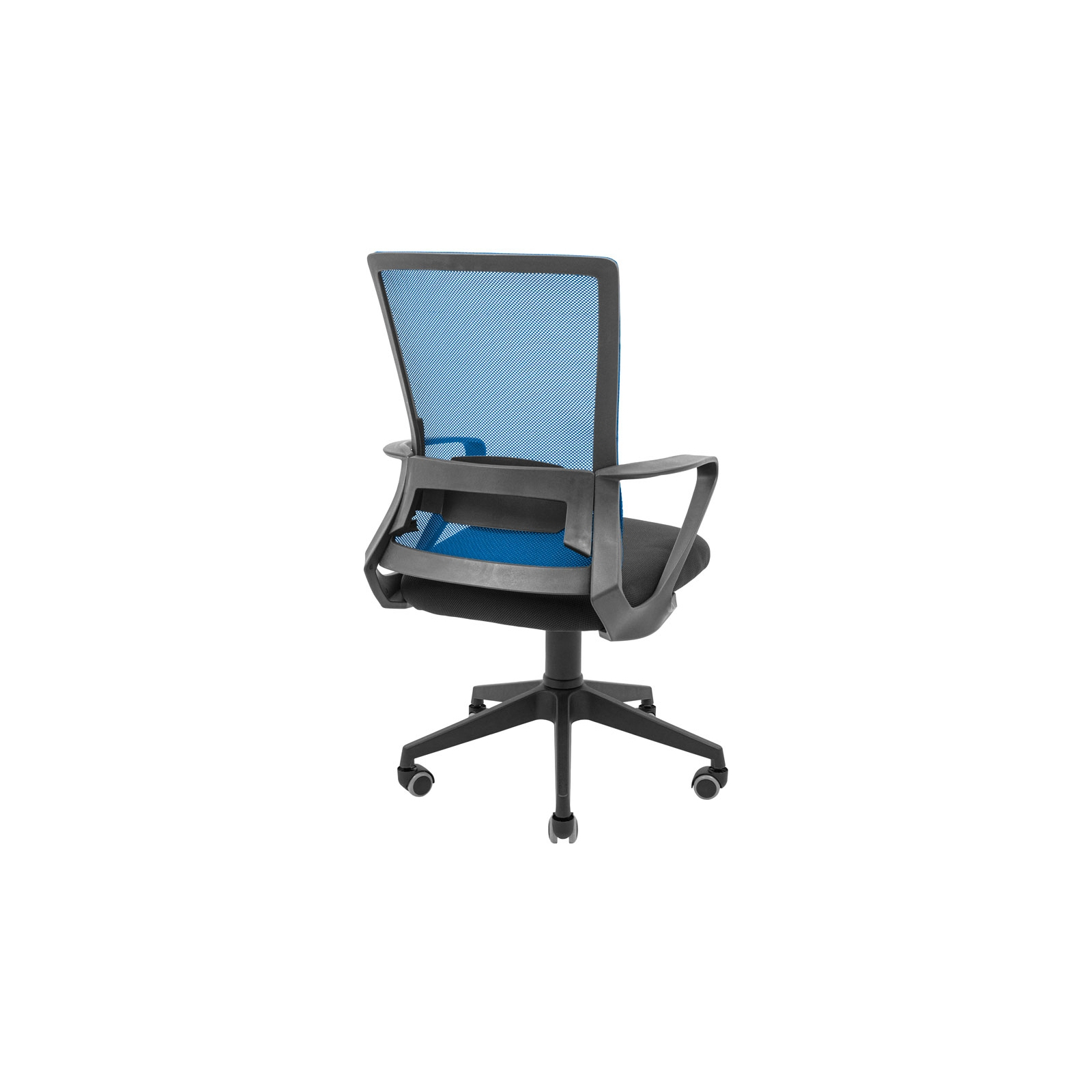 Офісне крісло Richman Робін Пластик Піастра Сітка чорна + синя (ADD0003028) зображення 4