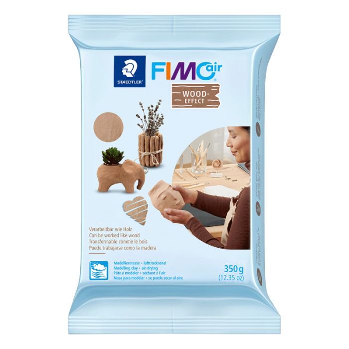 Пластика Fimo Air самозастывающая, 350 г эффект дерева (4007817089194)