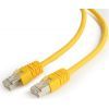 Патч-корд 0.25м FTP cat.6 CCA yellow Cablexpert (PP6-0.25M/Y) изображение 2