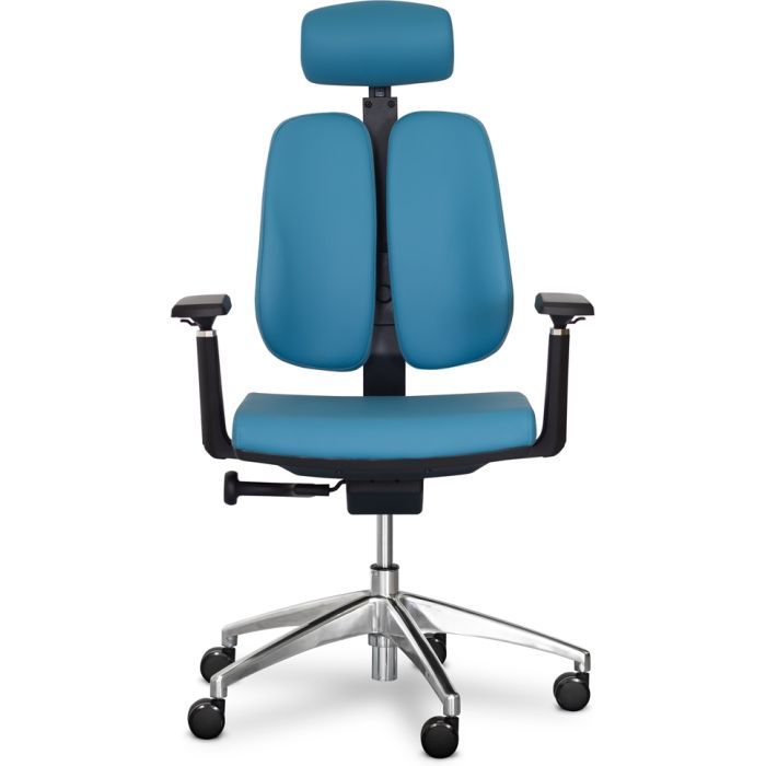 Офісне крісло Mealux Tempo Duo Blue (Y-551 KBL Duo) зображення 2