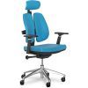 Офісне крісло Mealux Tempo Duo Blue (Y-551 KBL Duo) зображення 3