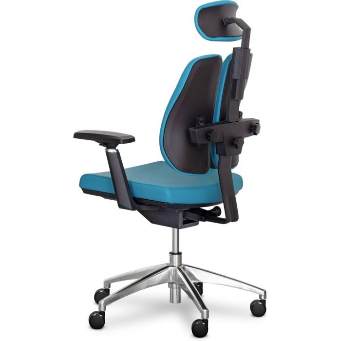 Офісне крісло Mealux Tempo Duo Blue (Y-551 KBL Duo) зображення 8