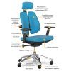 Офісне крісло Mealux Tempo Duo Blue (Y-551 KBL Duo) зображення 9