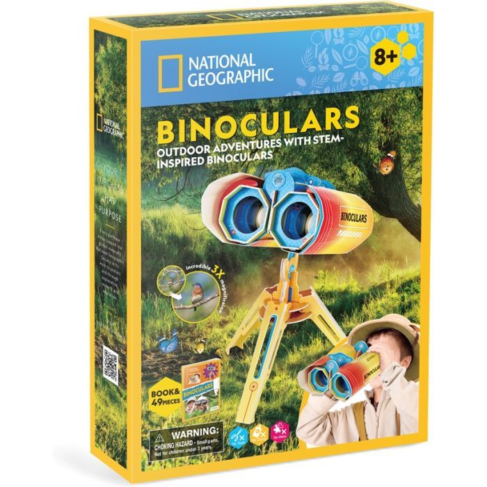 Пазл Cubic Fun Трехмерная головоломка-конструктор Stem Бинокль (DS1083h)