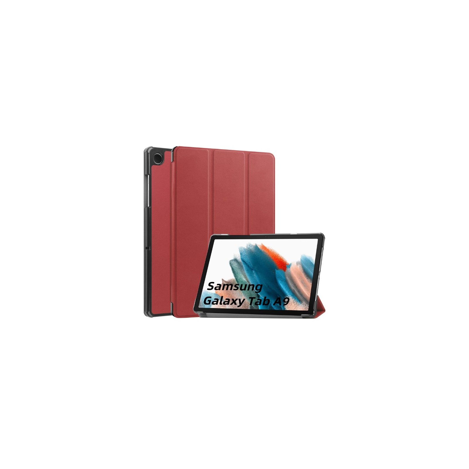 Чехол для планшета BeCover Smart Case Samsung Tab A9 SM-X115 8.7" Red Wine (709911) изображение 2