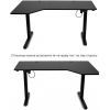 Компьютерный стол Barsky StandUp Corner 1450x850 мм Black (BSTc-01) изображение 11