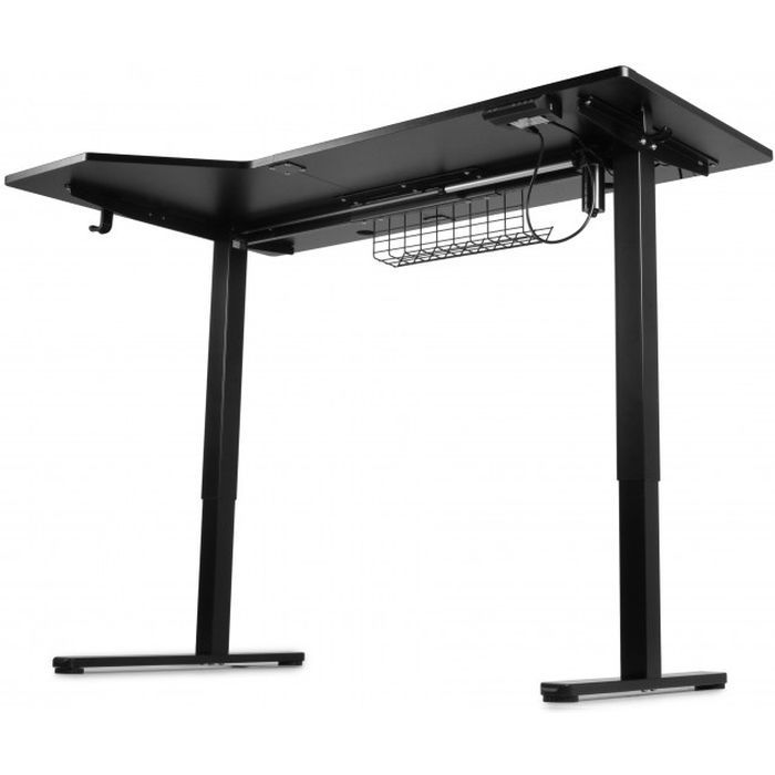 Компьютерный стол Barsky StandUp Corner 1450x850 мм Black (BSTc-01) изображение 8