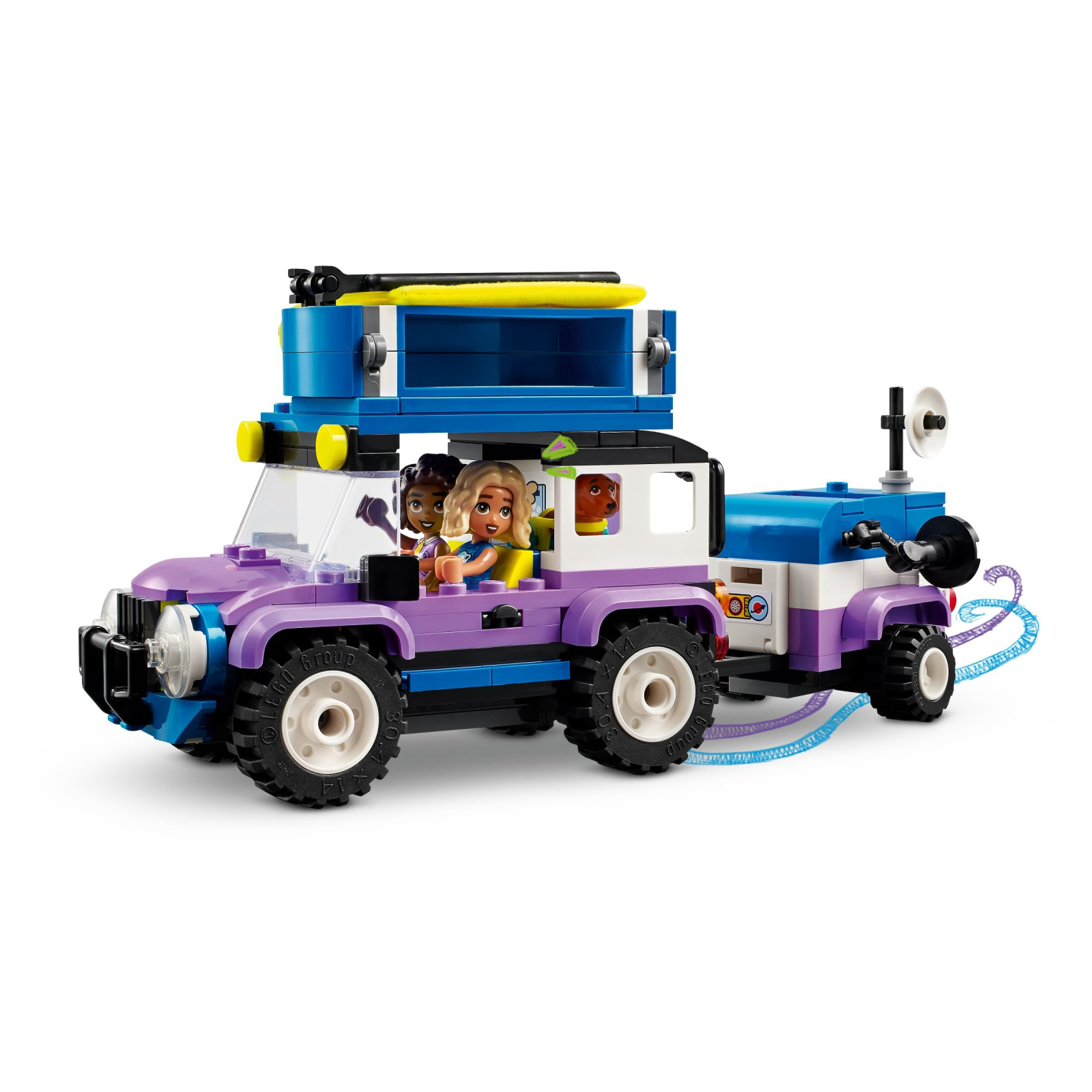 Конструктор LEGO Friends Кемпинговый автомобиль для наблюдения за звездами 364 деталей (42603) изображение 3