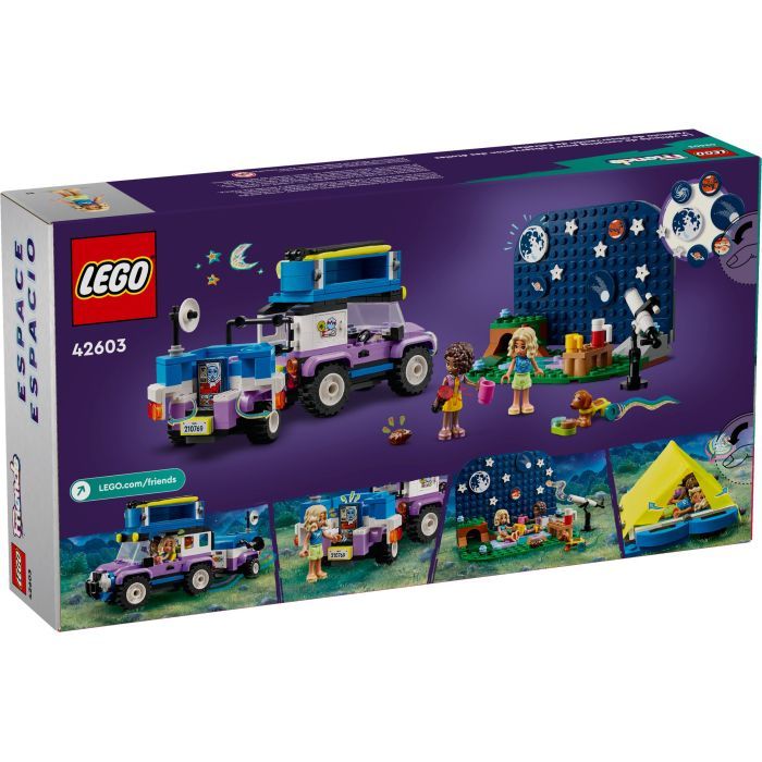 Конструктор LEGO Friends Кемпинговый автомобиль для наблюдения за звездами 364 деталей (42603) изображение 7